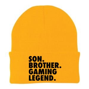 Son Brother Gaming Legend Knit Cap Winter Beanie