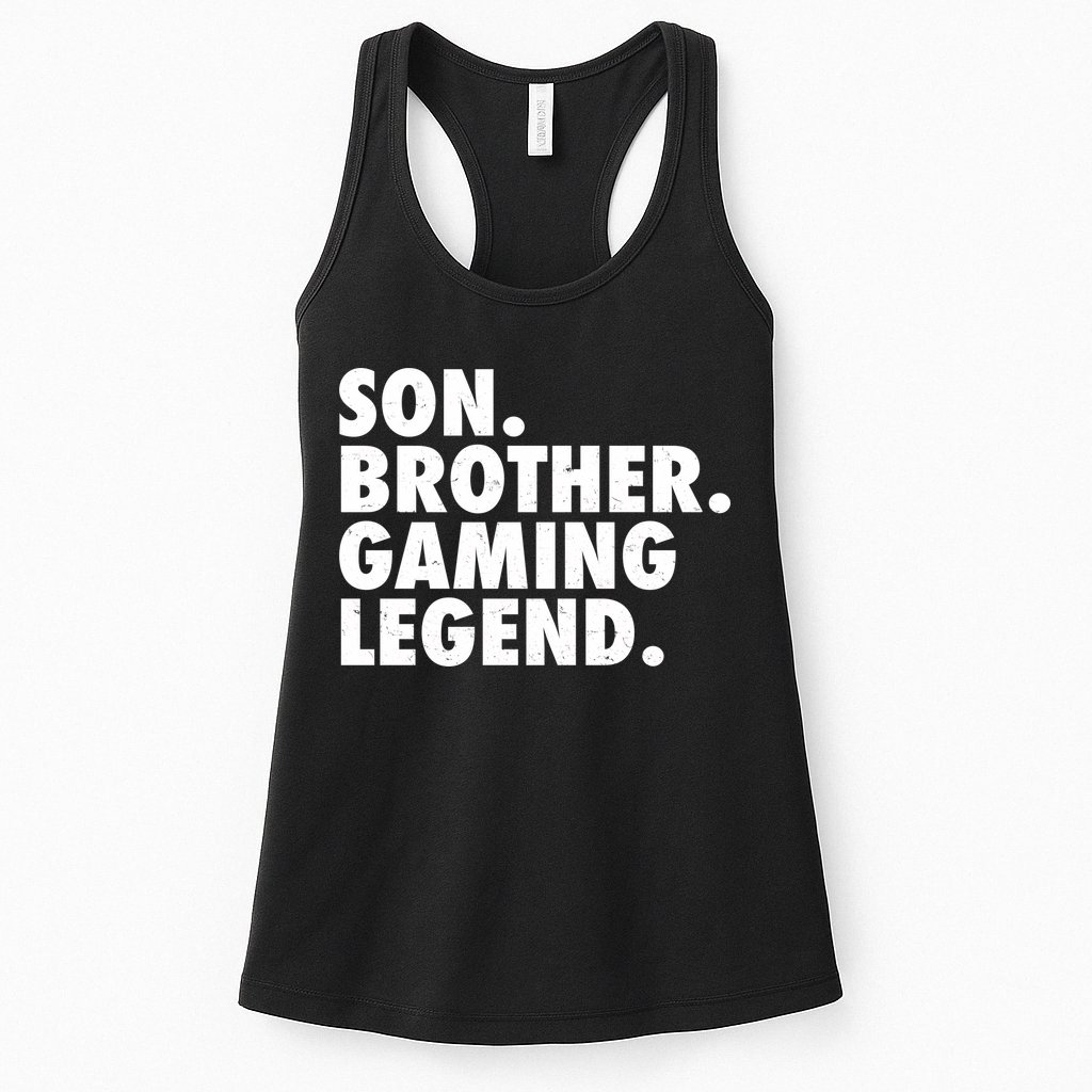 Son Brother Gaming Legend Womens Tank Top