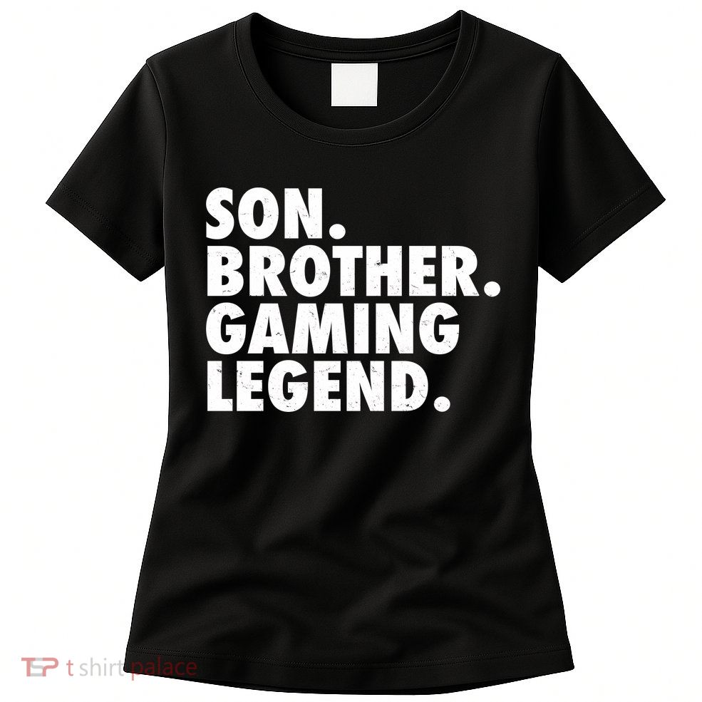 Son Brother Gaming Legend Womens T-Shirt