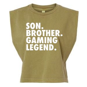 Son Brother Gaming Legend Garment-Dyed Women's Muscle Tee