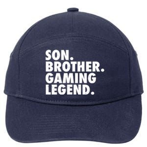 Son Brother Gaming Legend 7-Panel Snapback Hat