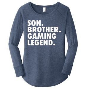 Son Brother Gaming Legend Women's Perfect Tri Tunic Long Sleeve Shirt