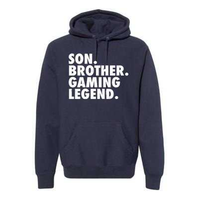 Son Brother Gaming Legend Premium Hoodie