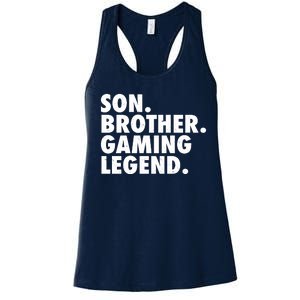 Son Brother Gaming Legend Women's Racerback Tank