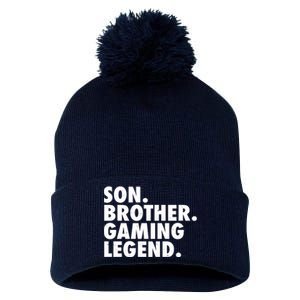 Son Brother Gaming Legend Pom Pom 12in Knit Beanie