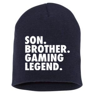 Son Brother Gaming Legend Short Acrylic Beanie