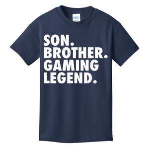 Son Brother Gaming Legend Kids T-Shirt