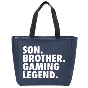 Son Brother Gaming Legend Zip Tote Bag