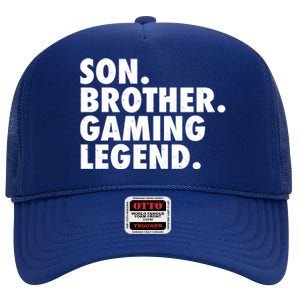 Son Brother Gaming Legend High Crown Mesh Back Trucker Hat