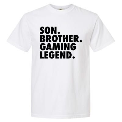 Son Brother Gaming Legend Garment-Dyed Heavyweight T-Shirt