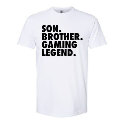 Son Brother Gaming Legend Softstyle® CVC T-Shirt