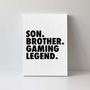 Son Brother Gaming Legend Canvas