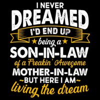 Son In Law Of A Freaking Awesome Mother In Law Cooling Performance Crew T-Shirt