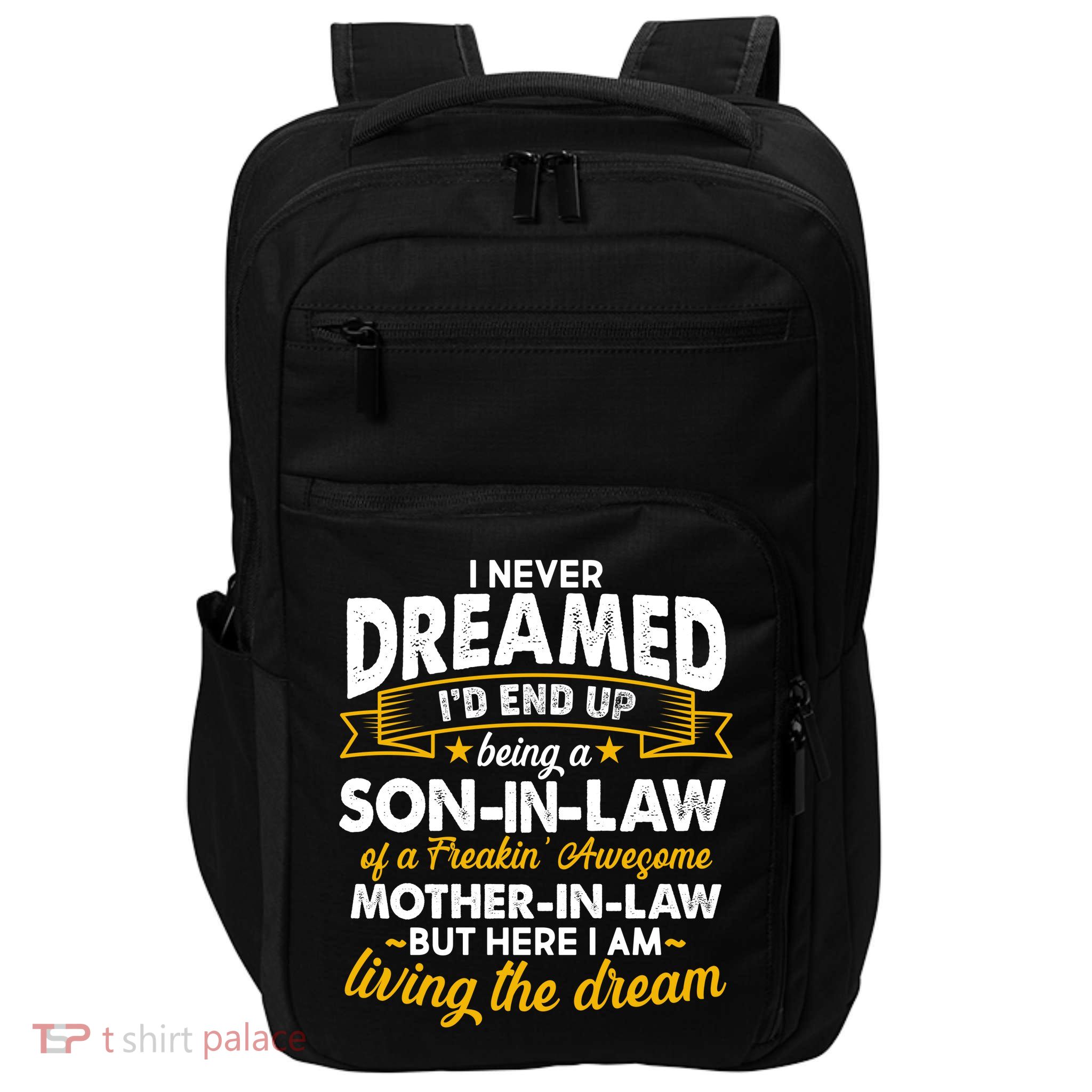 Son In Law Of A Freaking Awesome Mother In Law Impact Tech Backpack