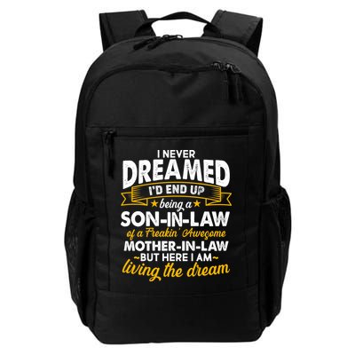 Son In Law Of A Freaking Awesome Mother In Law Backpack