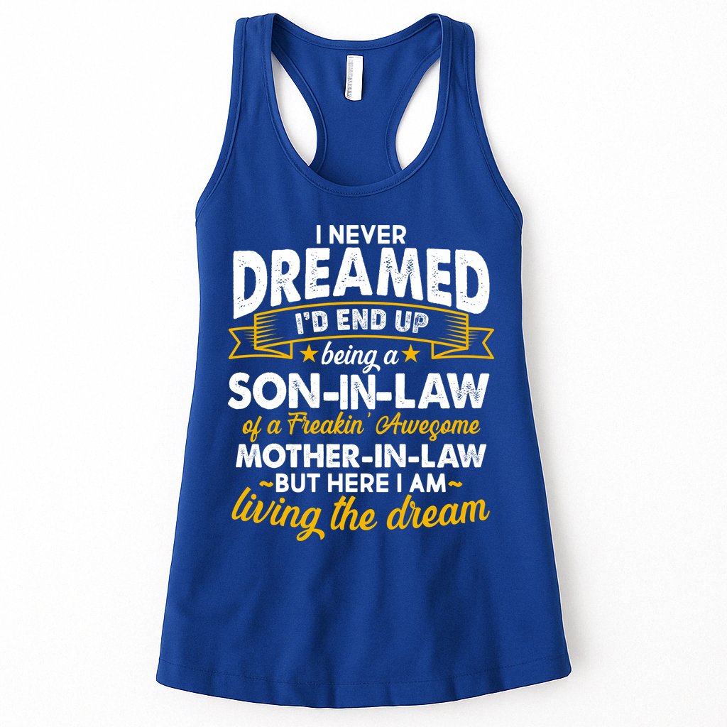 Son In Law Of A Freaking Awesome Mother In Law Womens Tank Top