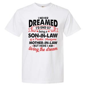 Son In Law Of A Freaking Awesome Mother In Law Garment-Dyed Heavyweight T-Shirt