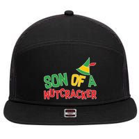 Son Of A Nutcracker 7 Panel Mesh Trucker Snapback Hat