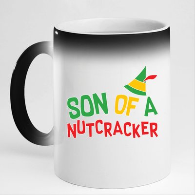 Son Of A Nutcracker 11oz Black Color Changing Mug