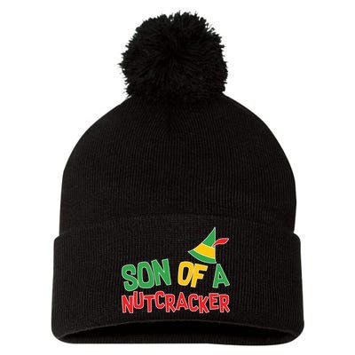 Son Of A Nutcracker Pom Pom 12in Knit Beanie