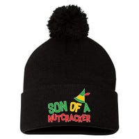 Son Of A Nutcracker Pom Pom 12in Knit Beanie