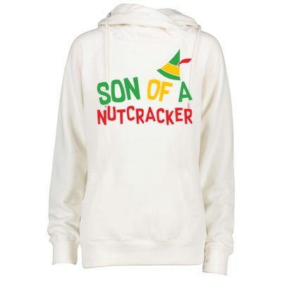 Son Of A Nutcracker Womens Funnel Neck Pullover Hood