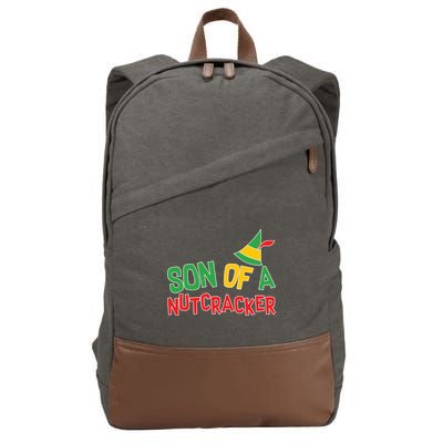 Son Of A Nutcracker Cotton Canvas Backpack