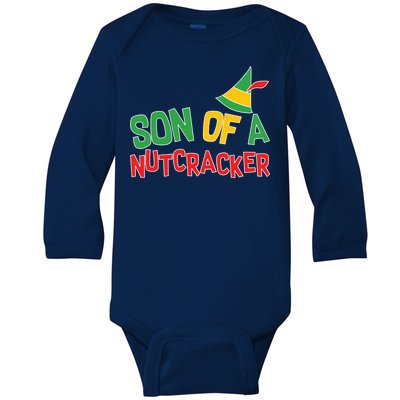 Son Of A Nutcracker Baby Long Sleeve Bodysuit