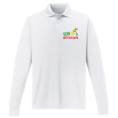 Son Of A Nutcracker Performance Long Sleeve Polo