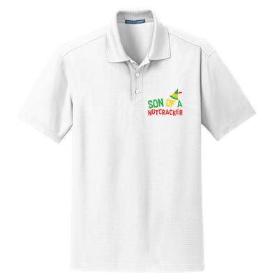 Son Of A Nutcracker Dry Zone Grid Polo