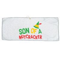 Son Of A Nutcracker Large Microfiber Waffle Golf Towel