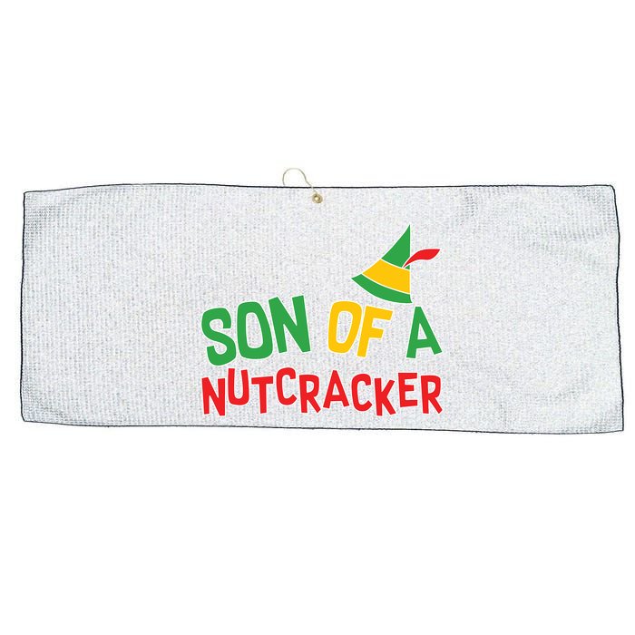 Son Of A Nutcracker Large Microfiber Waffle Golf Towel