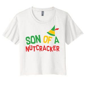 Son Of A Nutcracker Women's Crop Top Tee