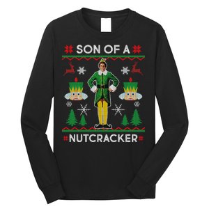 Son Of A Nutcracker Ugly Christmas Long Sleeve Shirt