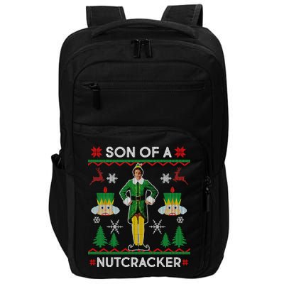 Son Of A Nutcracker Ugly Christmas Impact Tech Backpack