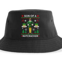 Son Of A Nutcracker Ugly Christmas Sustainable Bucket Hat