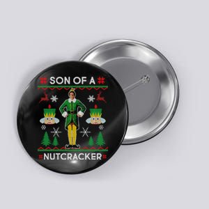 Son Of A Nutcracker Ugly Christmas Button