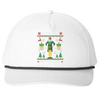 Son Of A Nutcracker Ugly Christmas Snapback Five-Panel Rope Hat