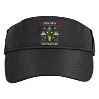 Son Of A Nutcracker Ugly Christmas Adult Drive Performance Visor