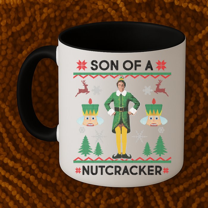 Son Of A Nutcracker Ugly Christmas Mug