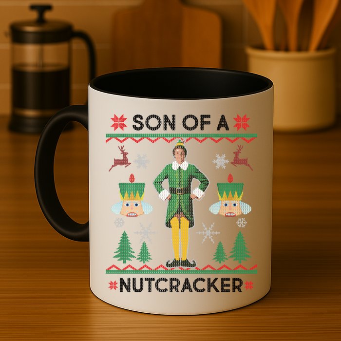 Son Of A Nutcracker Ugly Christmas Mug