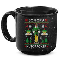 Son Of A Nutcracker Ugly Christmas 15oz Campfire Ceramic Mug