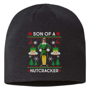 Son Of A Nutcracker Ugly Christmas Sustainable Beanie