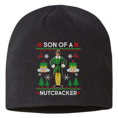 Son Of A Nutcracker Ugly Christmas Sustainable Beanie