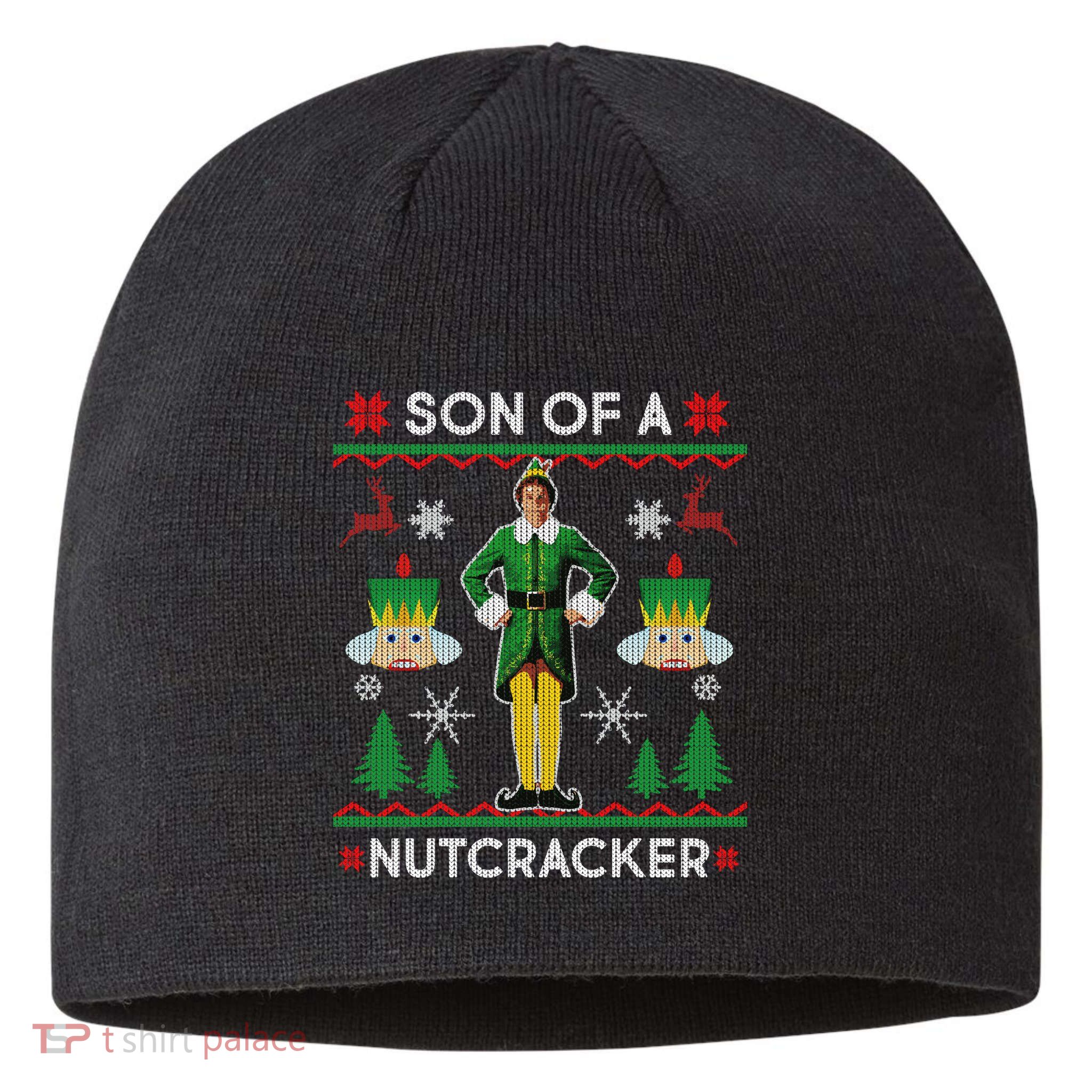 Son Of A Nutcracker Ugly Christmas Sustainable Beanie