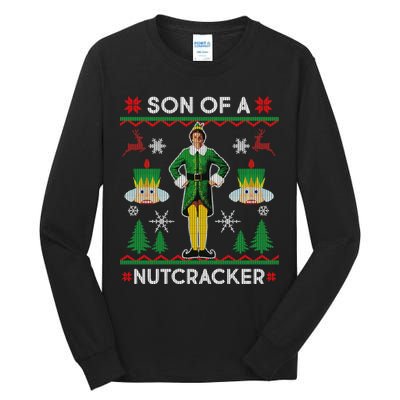 Son Of A Nutcracker Ugly Christmas Tall Long Sleeve T-Shirt