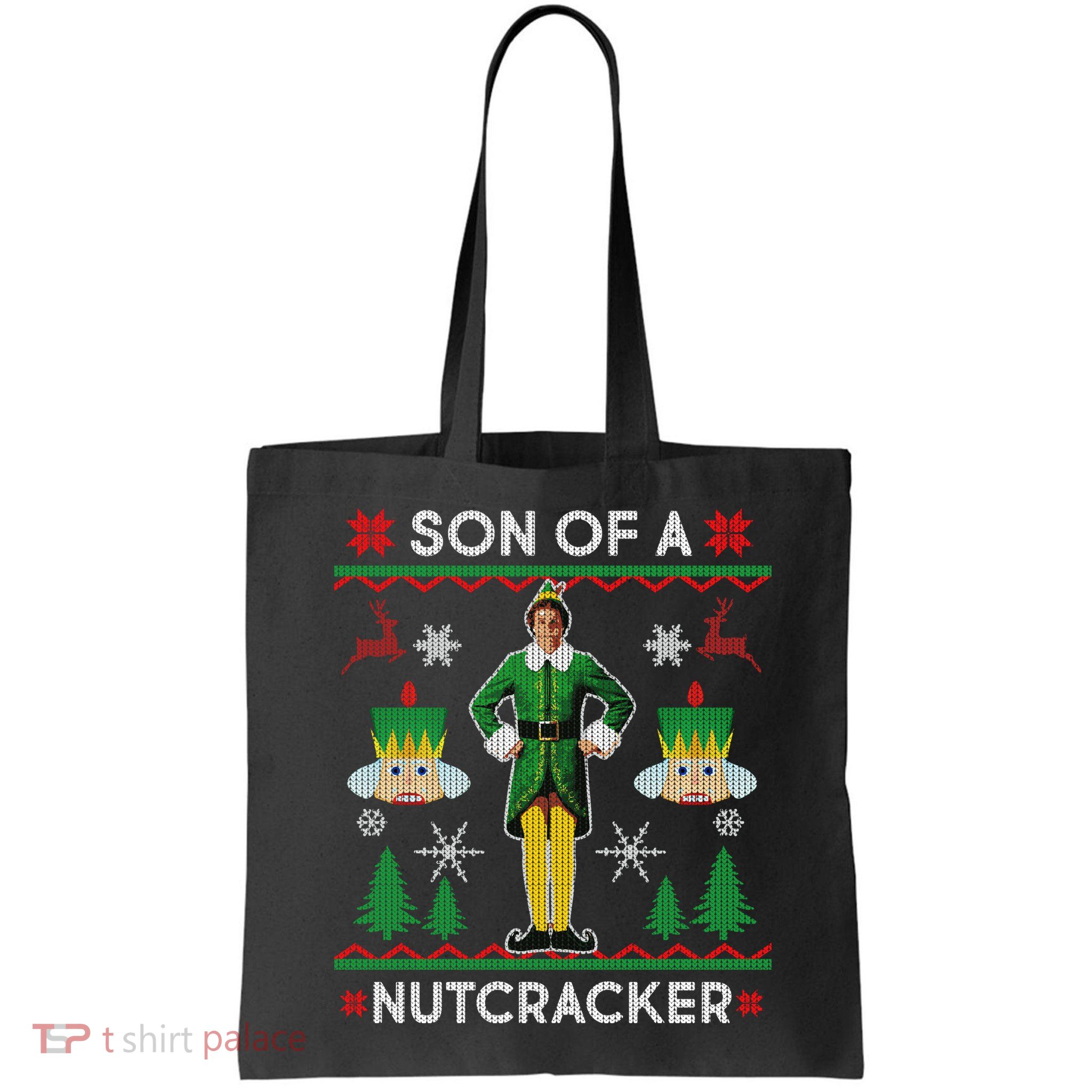 Son Of A Nutcracker Ugly Christmas Bag
