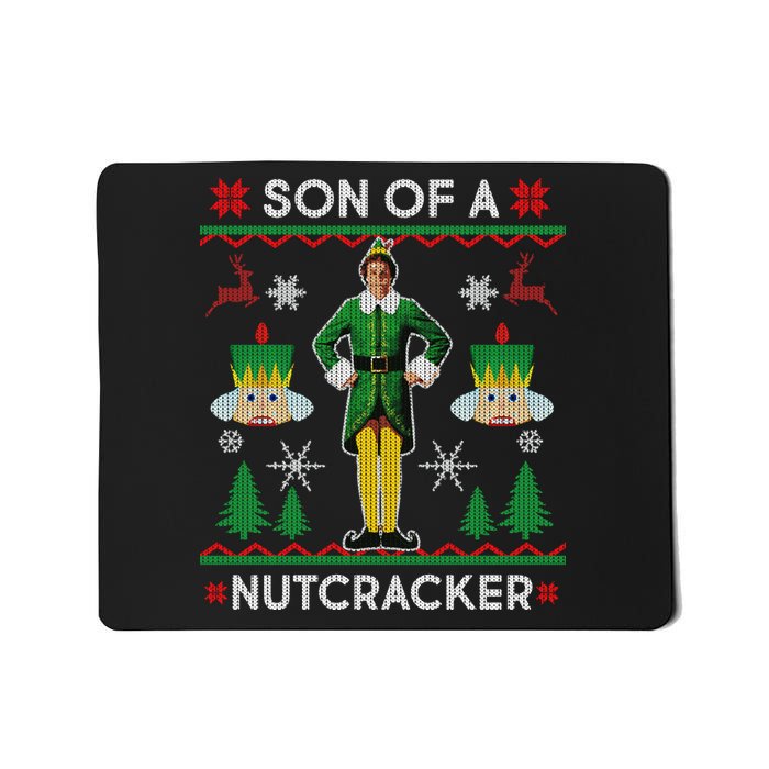 Son Of A Nutcracker Ugly Christmas Mousepad