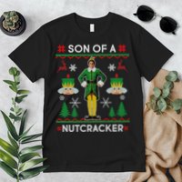 Son Of A Nutcracker Ugly Christmas Premium T-Shirt