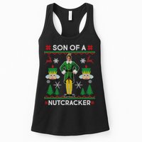 Son Of A Nutcracker Ugly Christmas Womens Tank Top